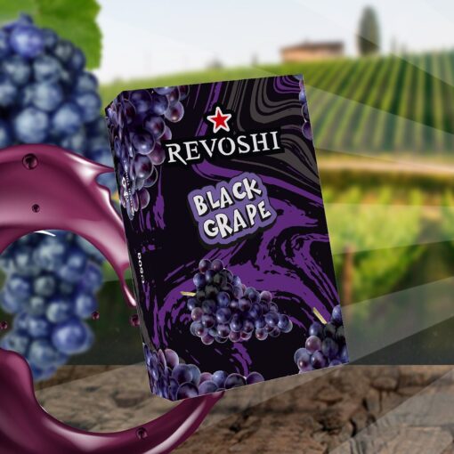 Revoshi Black Grape Siyah Üzüm 25 Gr Nargile Tütünü - 11