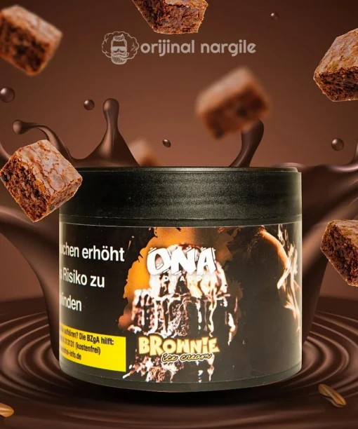 Ona Tobacco Brownie ice Cream 250 gr Nargile Tütünü