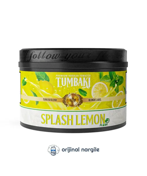 Tumbaki Splash Lemon Flash 250 GR Nargile Tütünü