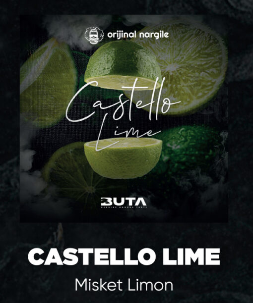 Buta Black Castello Lime 25 Gr Nargile Tütünü - Bandrollü