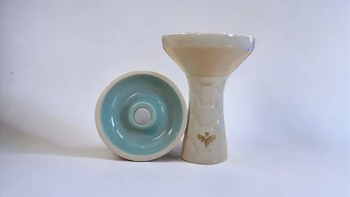 Bee Baby Bowl Küçük Nargile Lülesi beyaz renk