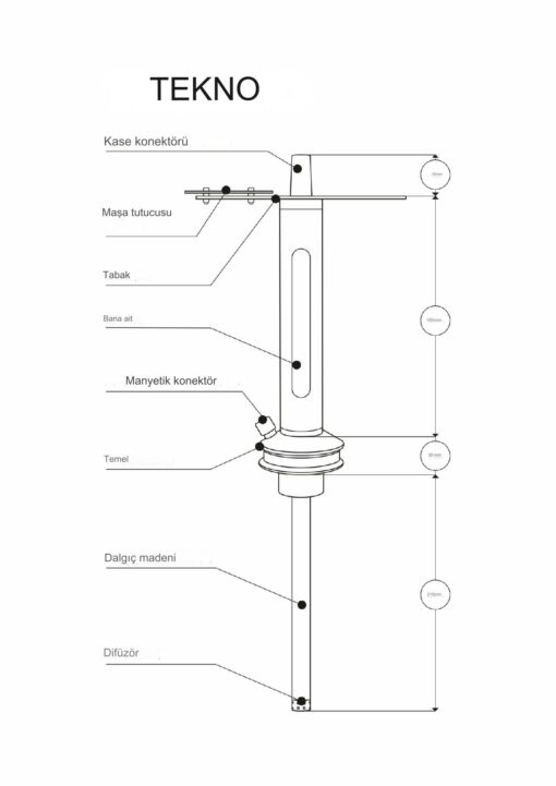 Geometry Hookah Techno Rus Nargile Takımı