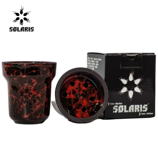 Solaris Bowl Adam Nargile Lülesi kırmızı